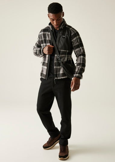 Regatta Grey/Black Frankie Borg Stretch Fleece