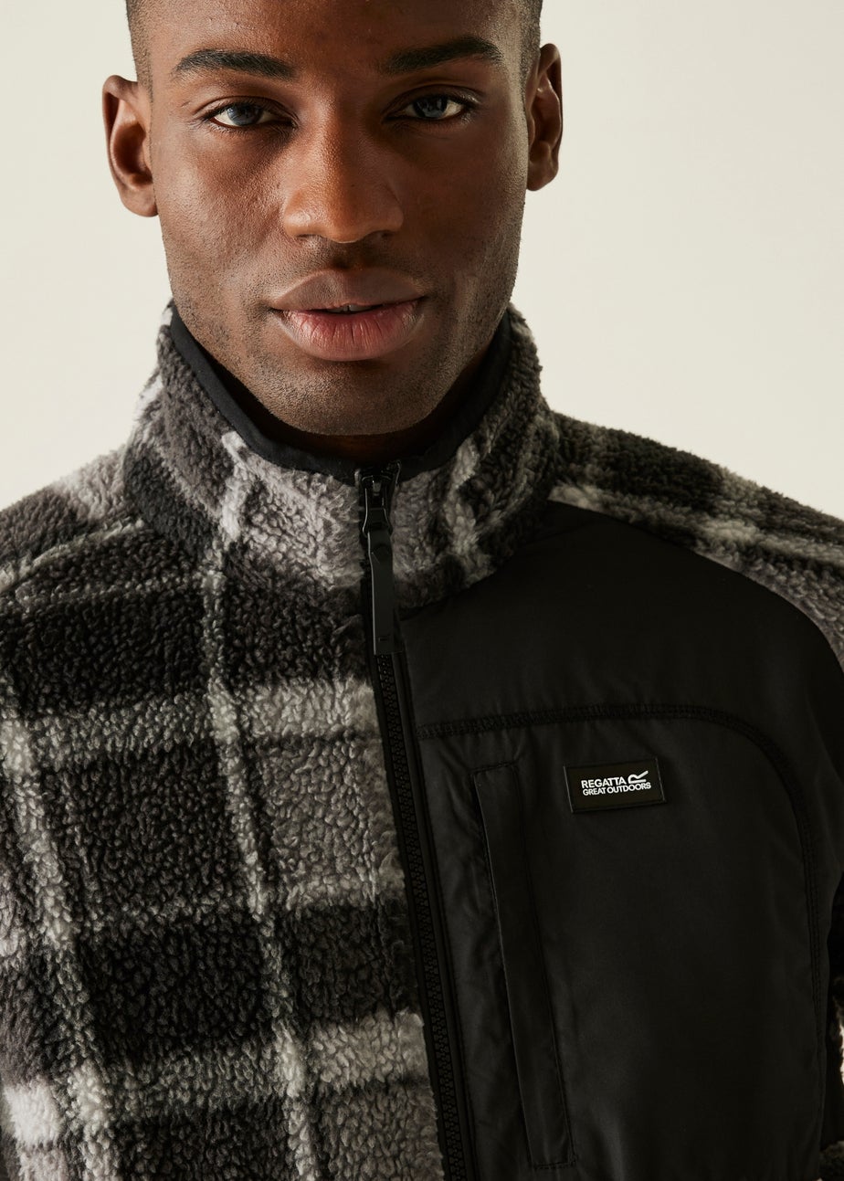 Regatta Grey/Black Frankie Borg Stretch Fleece