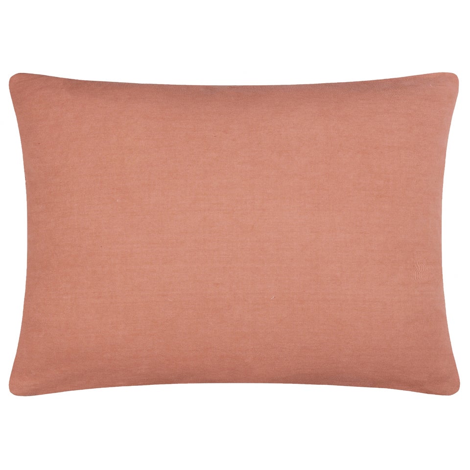 Furn Candy Canes Tufted Pink/Red Cushion