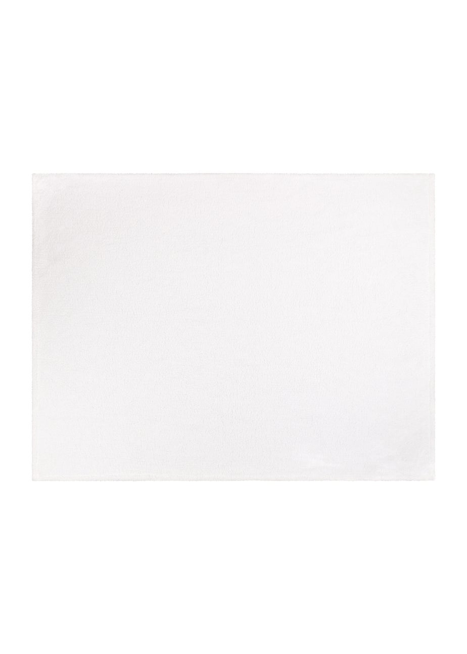 Wylder Nature Braemar Sherpa Tartan Fleece Green/Natural Throw