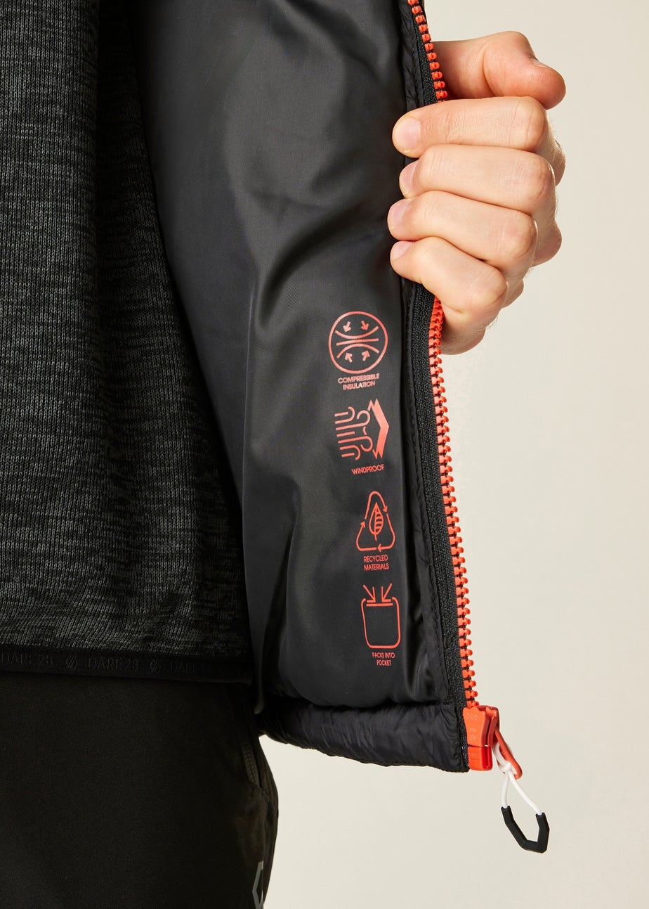 Dare2B Black Torrek Baffled Lightweight Jacket