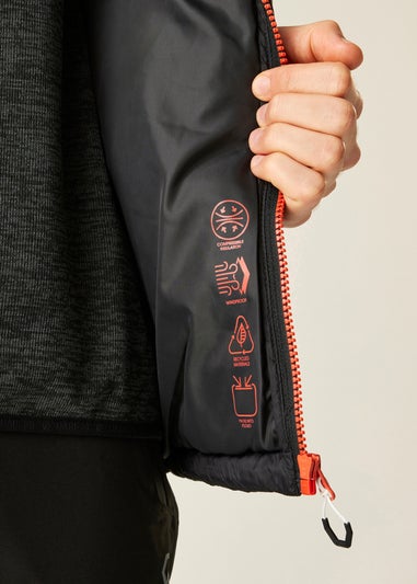 Dare2B Black Torrek Baffled Lightweight Jacket