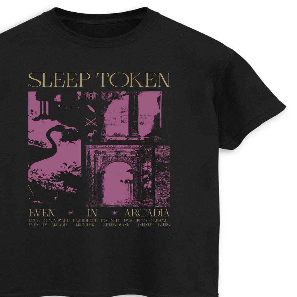 Sleep Token Even In Arcadia Black Music T-Shirt