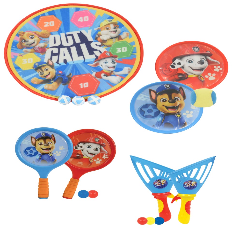 Paw Patrol 4in1 Bumper Box of Garden Games