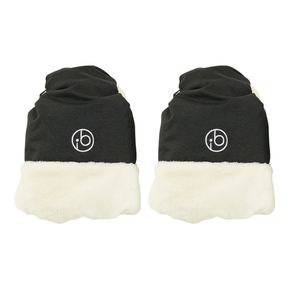 Ickle Bubba Black Pram Mitts