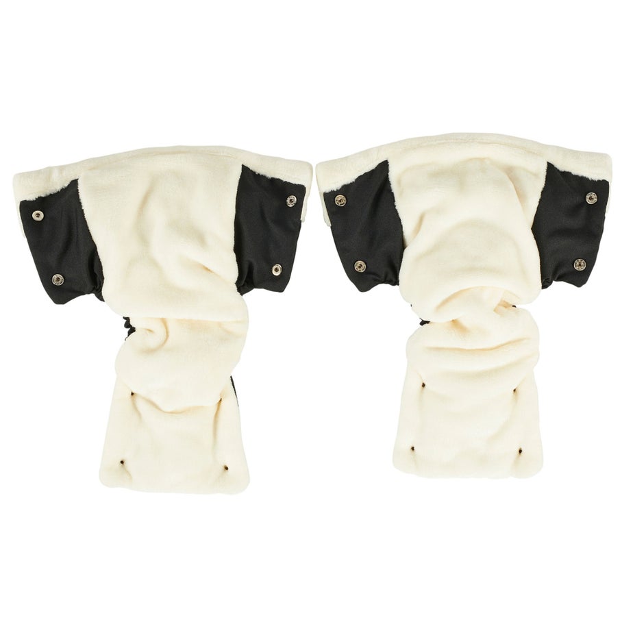 Ickle Bubba Black Pram Mitts