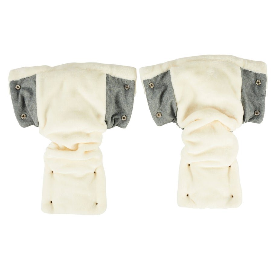 Ickle Bubba Grey Pram Mitts
