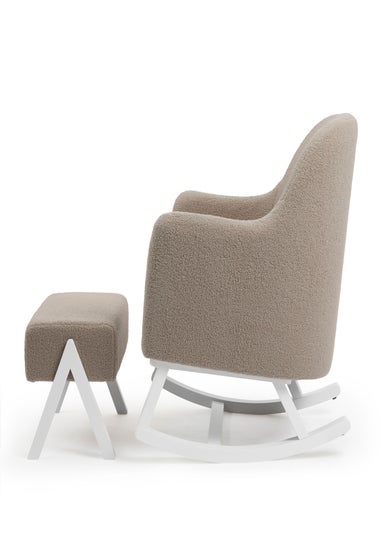 Ickle Bubba Brown Roxby Nursery Chair and Stool