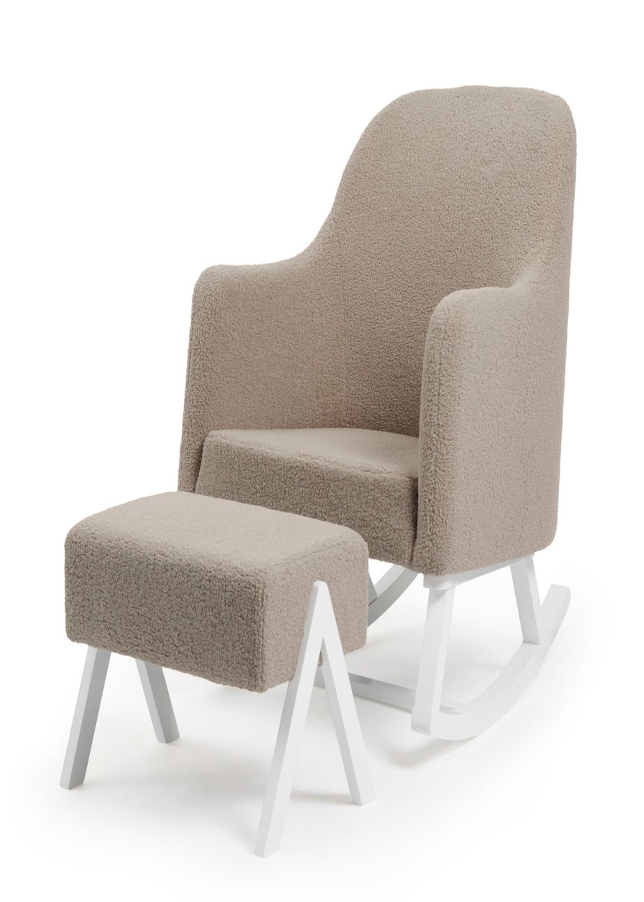 Ickle Bubba Brown Roxby Nursery Chair and Stool