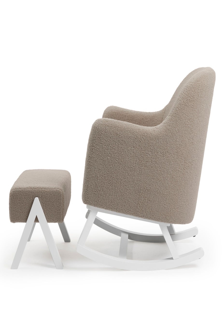 Ickle Bubba Brown Roxby Nursery Chair and Stool