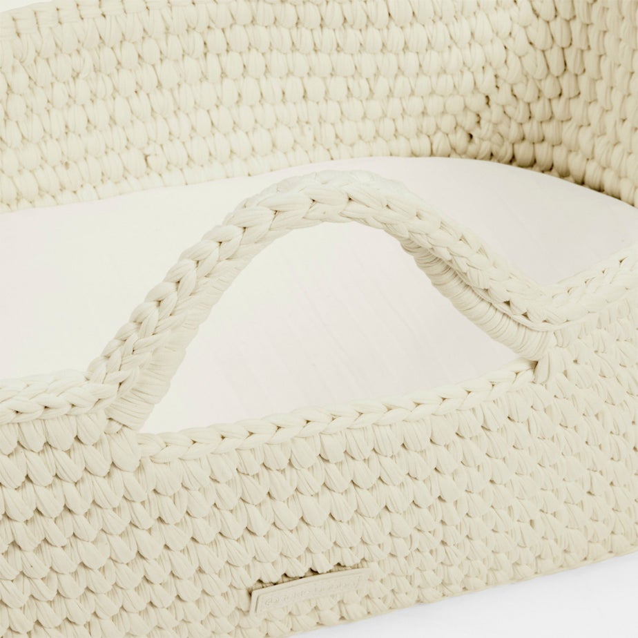 Ickle Bubba Cream Nova Moses Basket & Stand