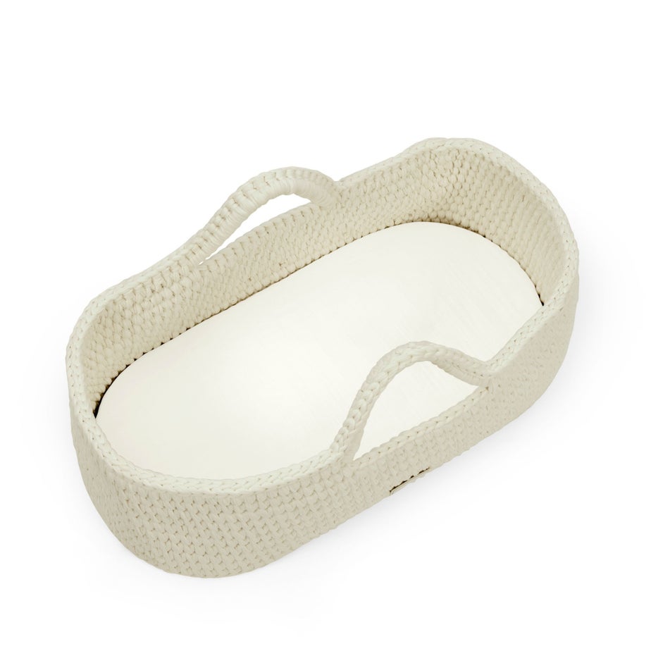 Ickle Bubba Cream Nova Moses Basket & Stand