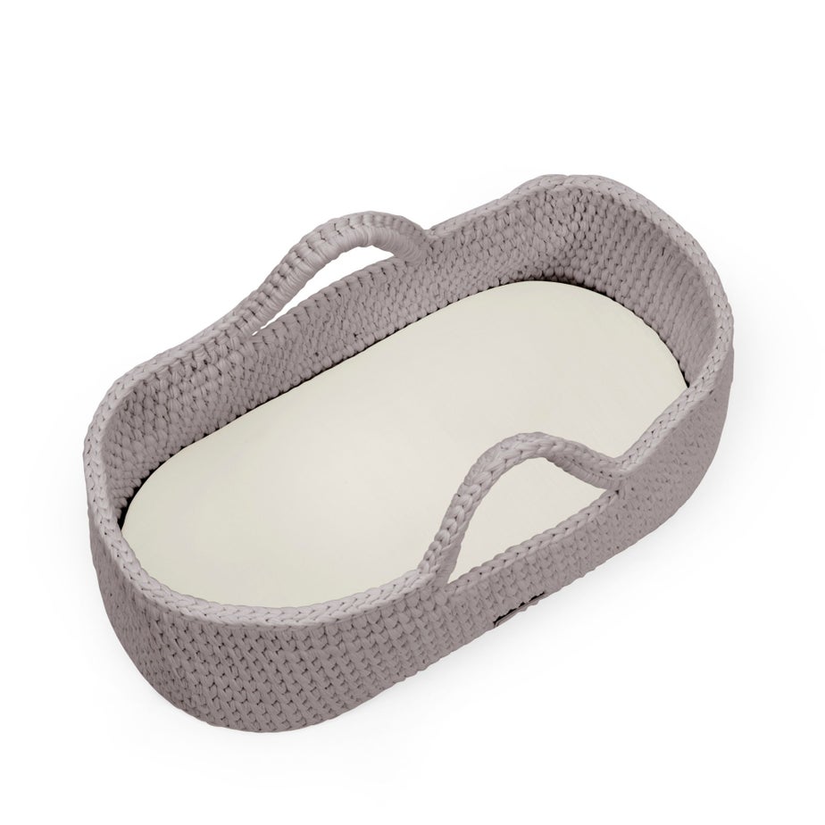 Ickle Bubba Brown Nova Moses Basket & Stand