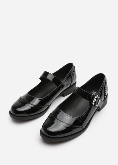 Where's That From Marissa Black Patent Mary Jane Pumps