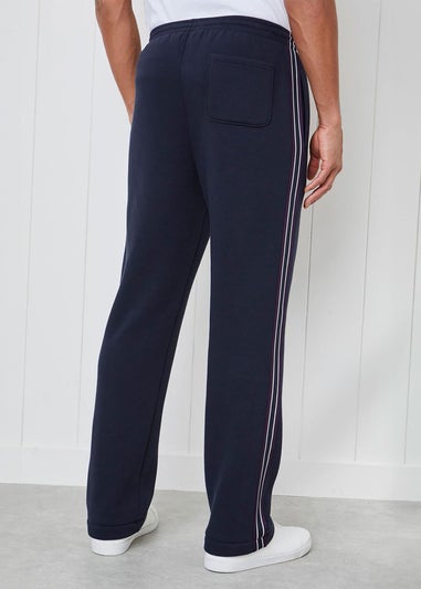 Cotton Traders Navy Side Detail Jog Pants