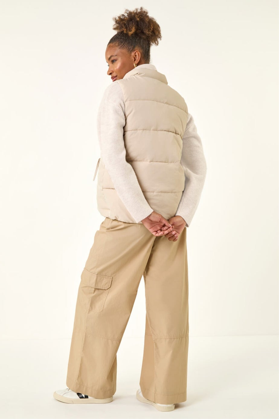 Roman Stone Diamond Padded Gilet