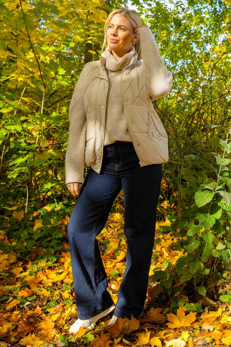 Roman Stone Diamond Padded Gilet