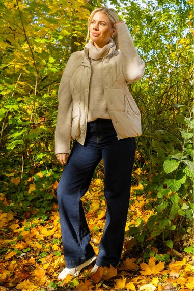 Roman Stone Diamond Padded Gilet