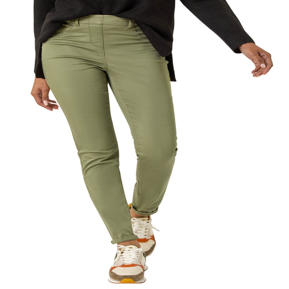 Roman Sage 31'' Denim Stretch Jegging