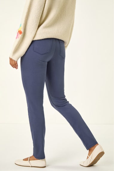 Roman Steel Blue 31'' Denim Stretch Jegging