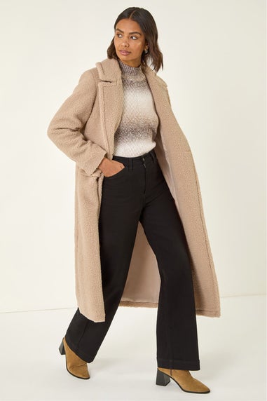 Roman Stone Borg Single Breasted Coat