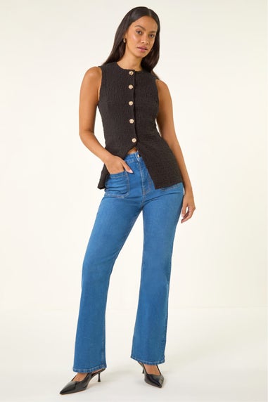 Dusk Denim Front Pocket Bootcut Jeans