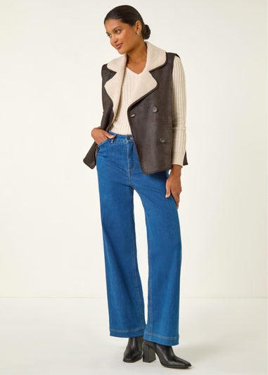 Roman Brown Borg Waistcoat