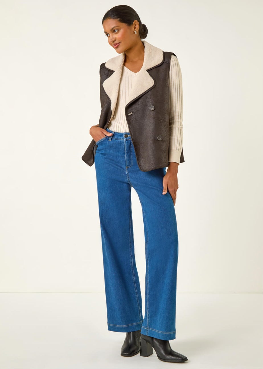 Roman Brown Borg Waistcoat