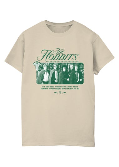 Lord Of The Rings The Hobbits Sand Graphic T-Shirt