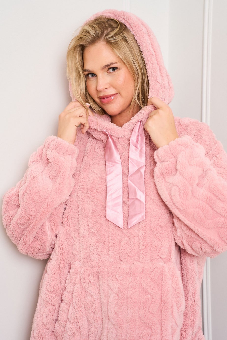 JimJam Pink Lambi Long Snuggle Top