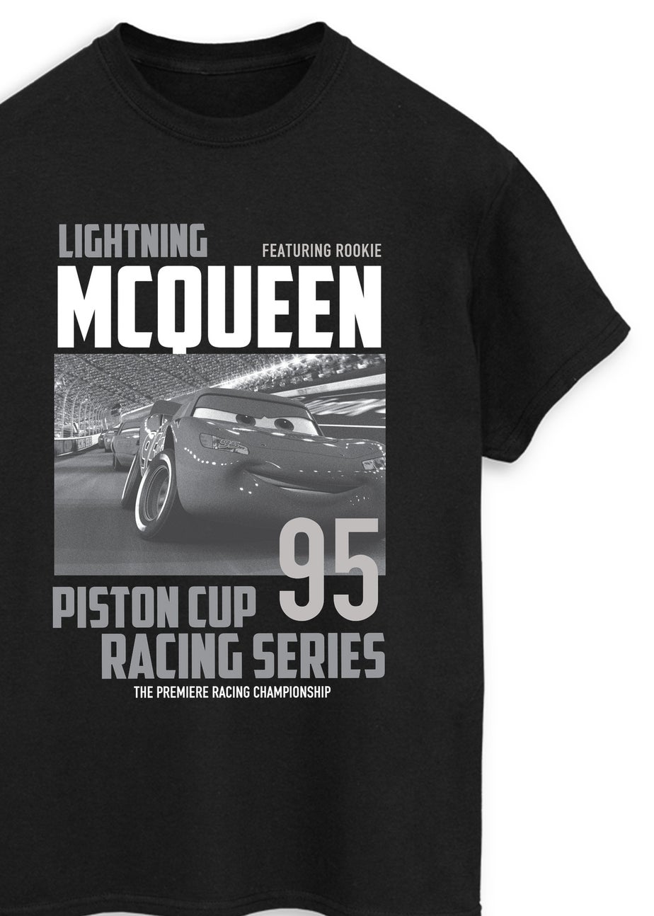 Disney Cars Lightning McQueen Mono Black Graphic T-Shirt