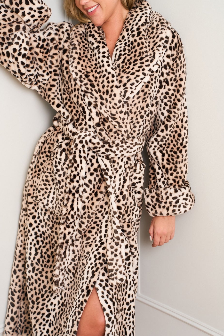 JimJam Multi Animal Print Dressing Gown