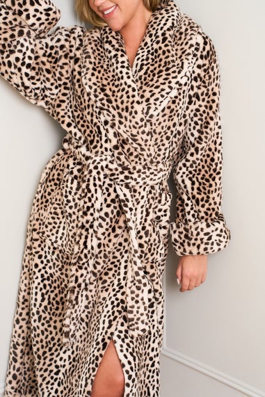 JimJam Multi Animal Print Dressing Gown