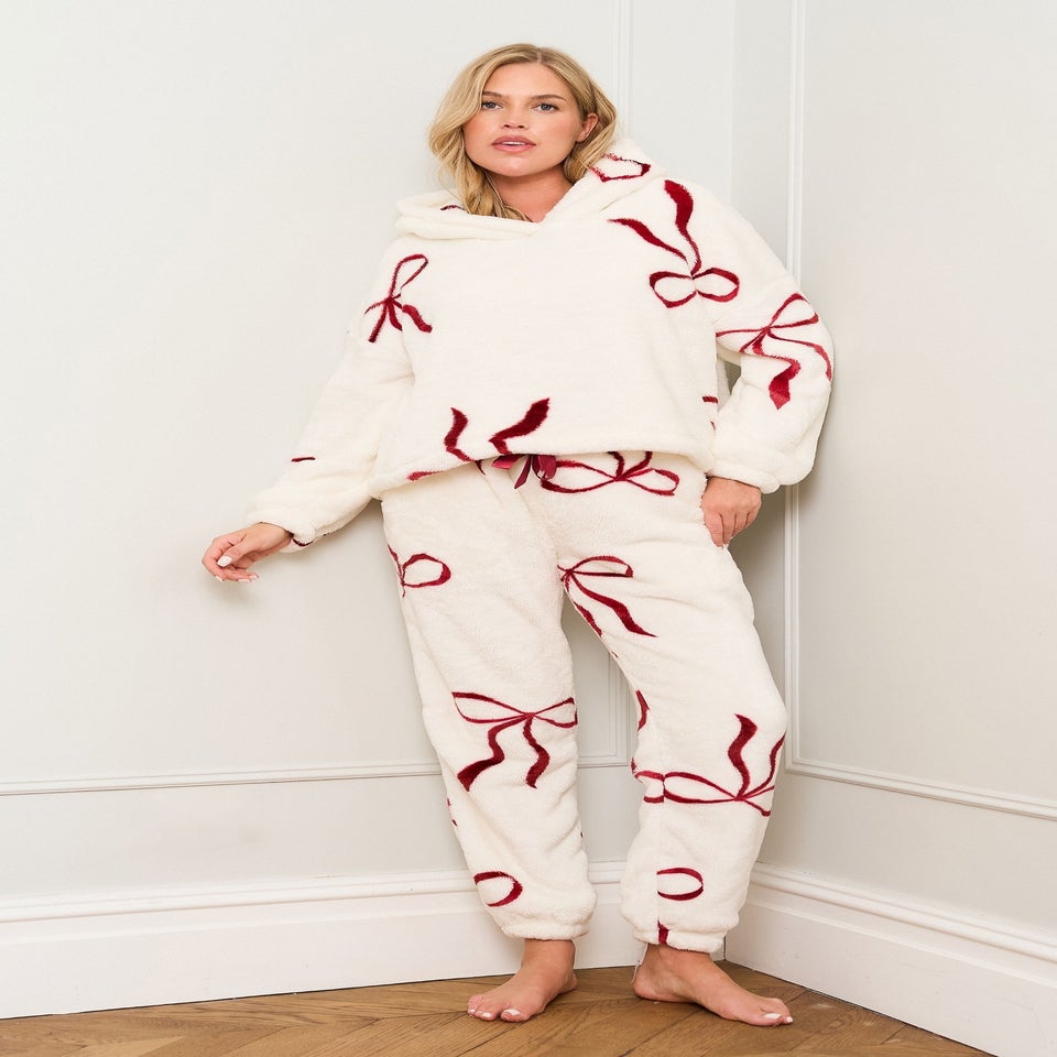 JimJam Multi Red Bow Print Twosie