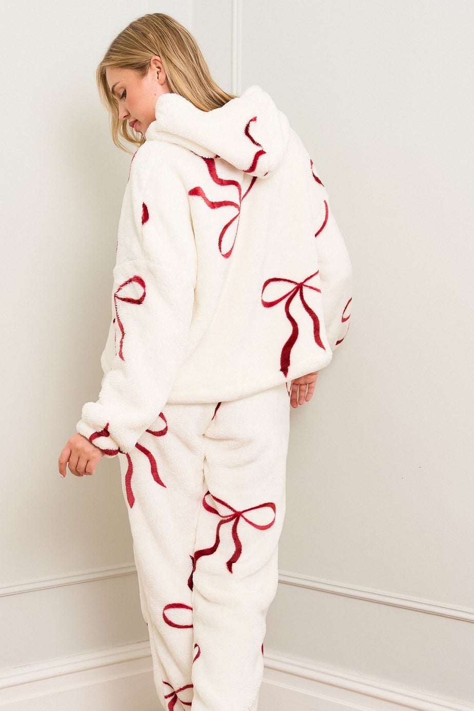 JimJam Multi Red Bow Print Twosie