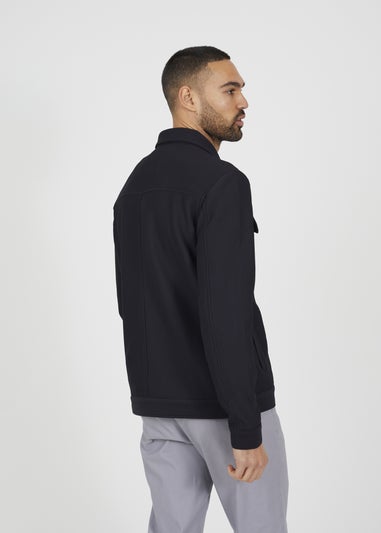 Brave Soul Black Patch Pocket Shacket