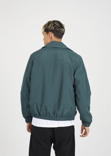 Brave Soul Green Lightweight Harrington Style Jacket