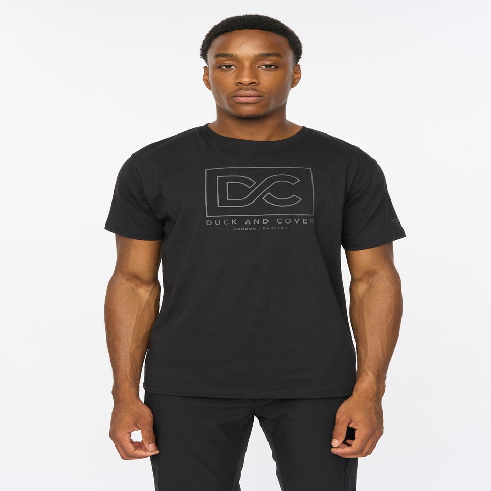 Duck & Cover Black Rampmoore T-shirt
