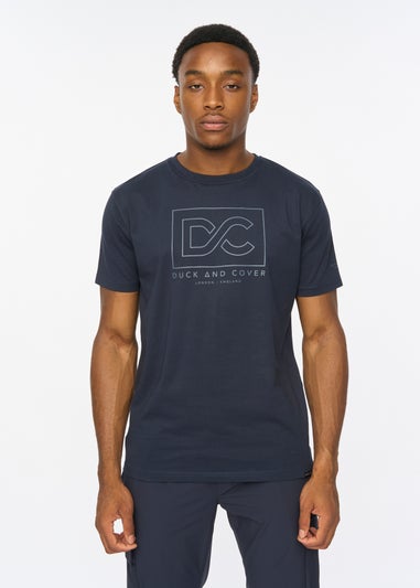 Duck & Cover Navy Rampmoore T-shirt