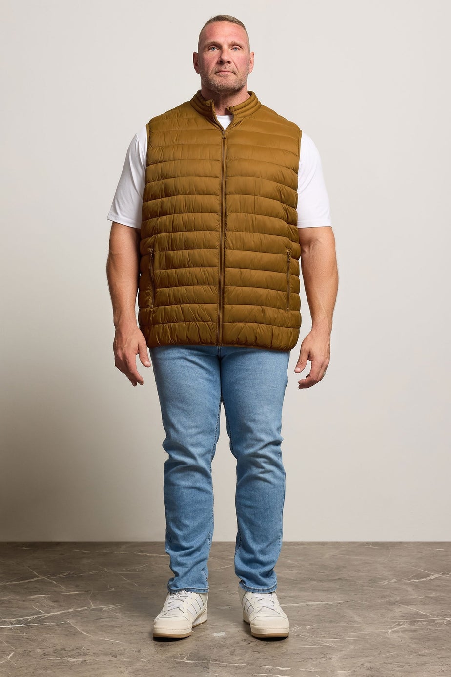 BadRhino Brown Puffer Gilet