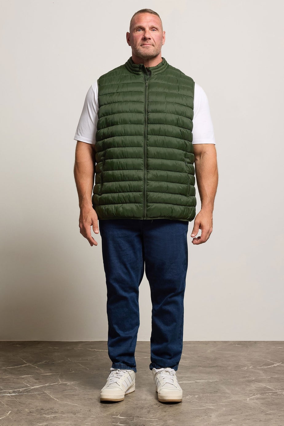 BadRhino Dark Green Puffer Gilet