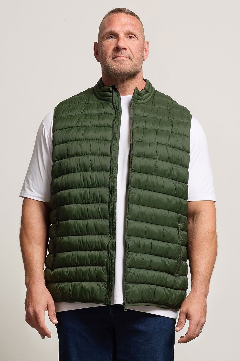 BadRhino Dark Green Puffer Gilet