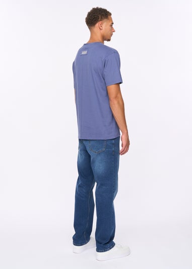 Duck & Cover Denim Blue Cramptone T-shirt