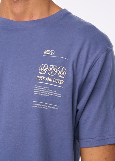 Duck & Cover Denim Blue Cramptone T-shirt