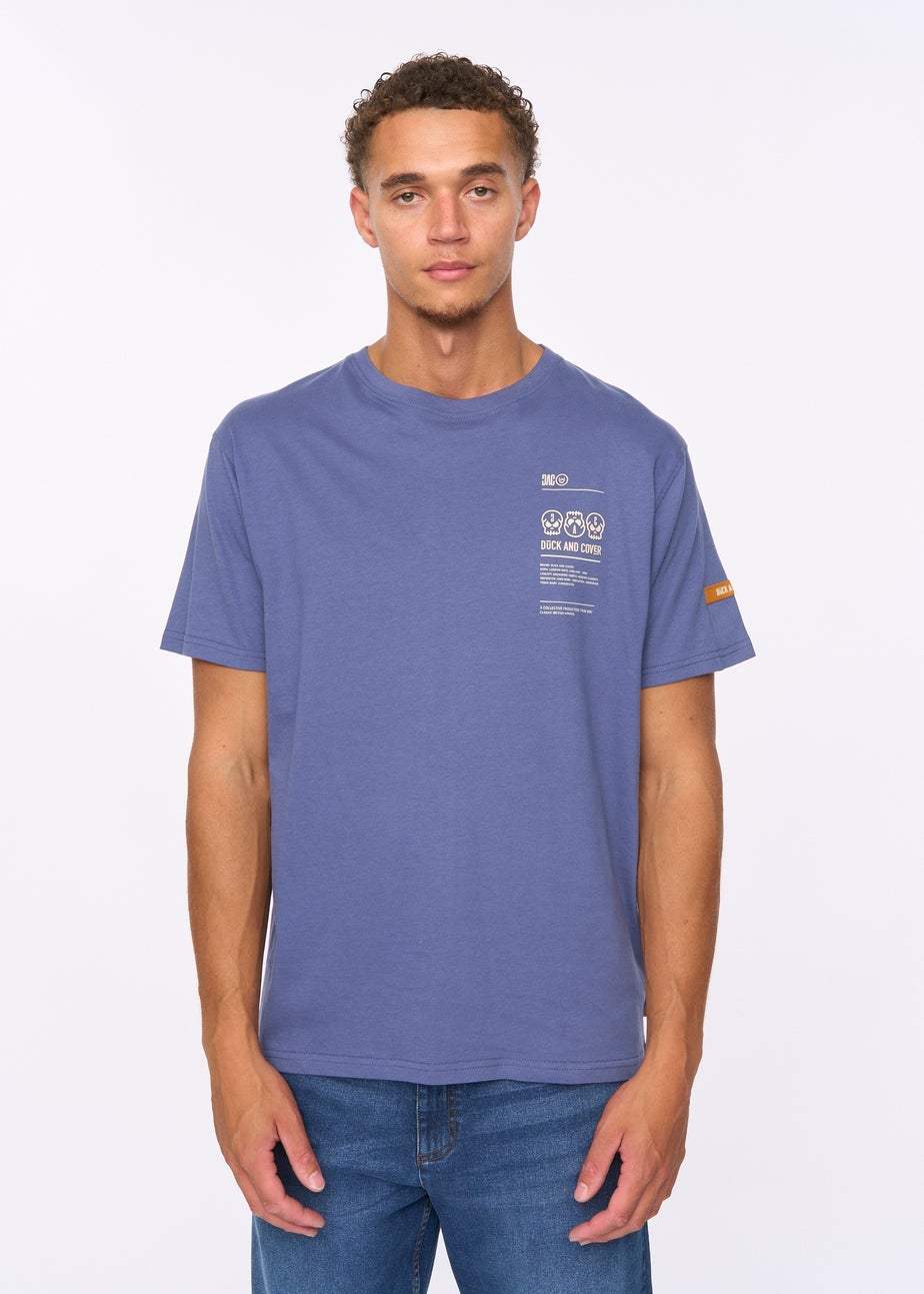 Duck & Cover Denim Blue Cramptone T-shirt