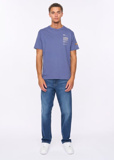 Duck & Cover Denim Blue Cramptone T-shirt