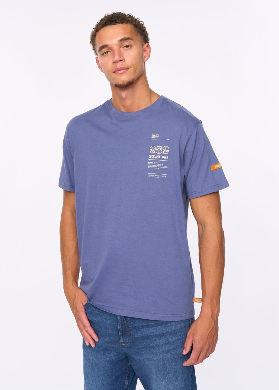 Duck & Cover Denim Blue Cramptone T-shirt