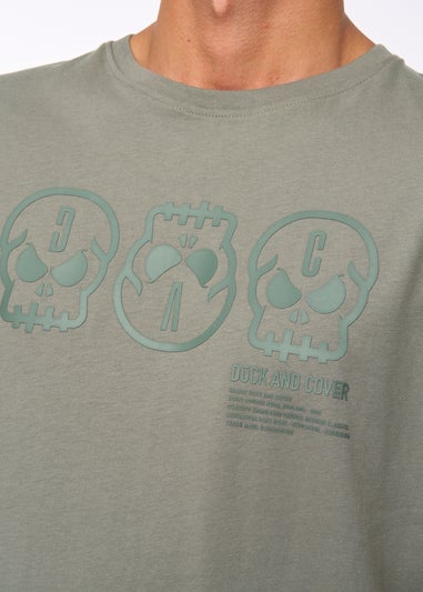 Duck & Cover Olive Deltamans T-shirt