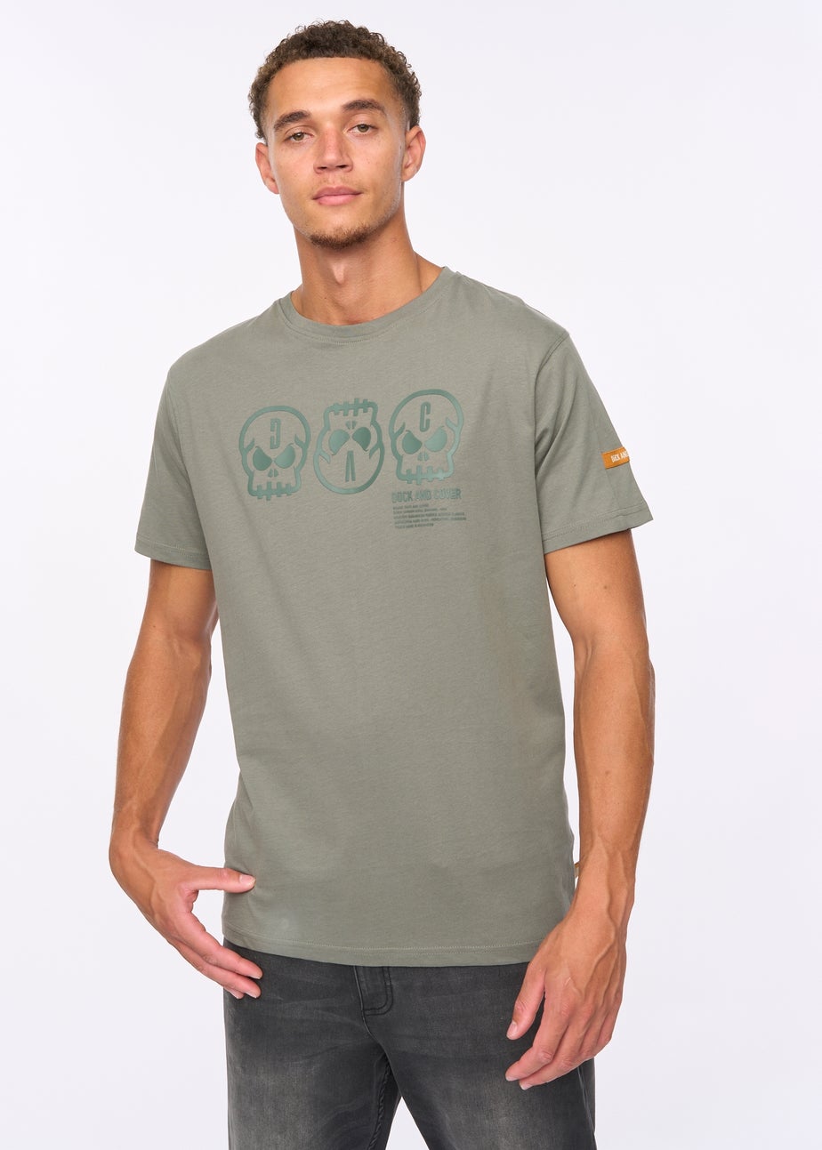 Duck & Cover Olive Deltamans T-shirt