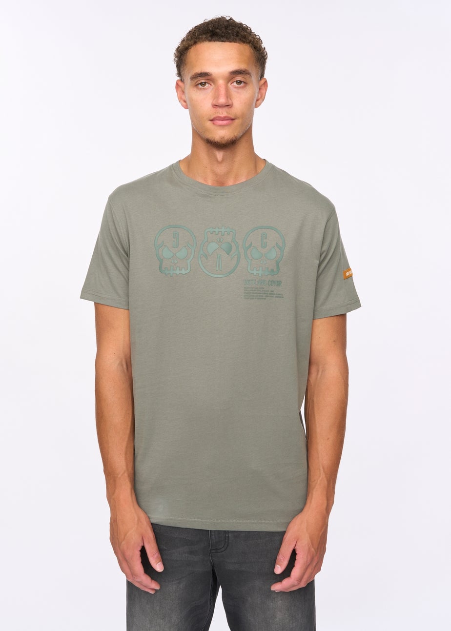 Duck & Cover Olive Deltamans T-shirt